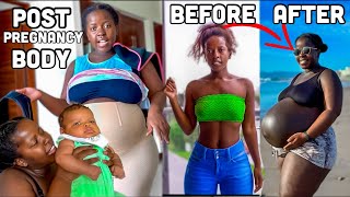 REVEALING MY BODY AFTER PREGNANCY shocking [upl. by Aneekas]