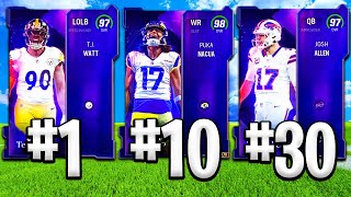 Reviewing EVERY Team of the Year Card in Madden 24 [upl. by Rheingold]