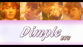 BTS  Dimples보조개Illegal  Sub Han  Rom  English Color Coded Lyrics [upl. by Apurk]