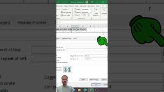 How to page setup in printer pagesetup prints excel printertips excelcourse exceltips [upl. by Suiramed]