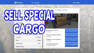 GTA 5  Sell Special Cargo Daily Objective [upl. by Annehcu227]