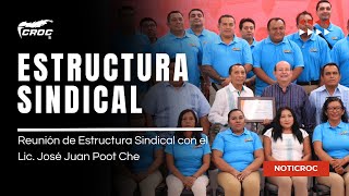 Reunión de Estructura Sindical Coordinación 10  CROC Cancún [upl. by Annahahs]