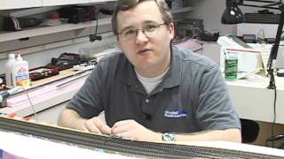 How to build a model railroad How to lay model railroad track [upl. by Novrej168]