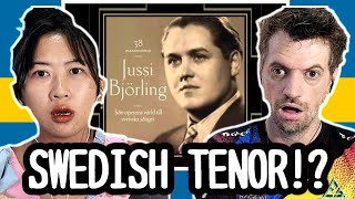 Our FIRST Reaction to Jussi Björling  O HELGA NATT O Holy Night in SWEDISH [upl. by Bonucci]