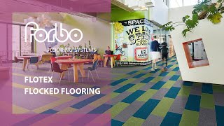 Flotex Flocked Flooring  Forbo Flooring Systems [upl. by Daigle873]