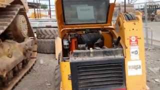 Lote 2  Minicargador JCB Robot 180  Remates Colliers  23122014 [upl. by Aubreir]