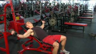 How to Do an Incline Dumbbell Fly [upl. by Nalat]