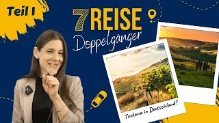 7 weltbekannte ReiseDoppelgänger die ihr in Deutschland finden könnt 🌎TEIL 1 [upl. by Antsirhc]