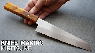 Knife Making  Kiritsuke  Japanese Kitchen Knife [upl. by Remark119]