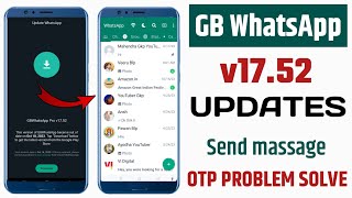 GB WhatsApp Update Kaise Kare 2023  GB WhatsApp V1752 update  GB WhatsApp Update 2023 New Version [upl. by Greta]