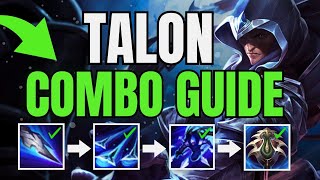 Talon Complete Combo Guide BEGINNER TO PRO [upl. by Gill639]