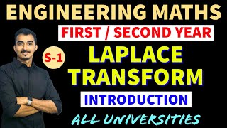 LAPLACE TRANSFORM  S1  ENGINEERING MATHS  GATE MATHS SAURABH DAHIVADKARSECOND YEAR ENGINEERING [upl. by Carlee694]