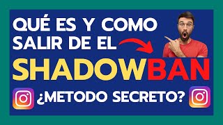 COMO SABER SI TENGO SHADOWBAN Y COMO ELIMINARLO  INSTAGRAM 2020 [upl. by Anirbaz]