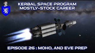 Kerbal Space Program Career  Episode 26  Moho First Eve Prep [upl. by Marjory]