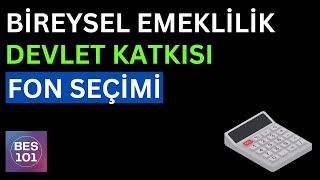 BİREYSEL EMEKLİLİK DEVLET KATKISI FON SEÇİMİ  Bes Faizli  Faizsiz DK [upl. by Leemaj870]