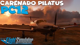 ¿QUE le PASA al trim de este AVION PILATUS PC12 de CARENADO 😅 Flight Simulator 2020 En DIRECTO [upl. by Haodnanehs320]