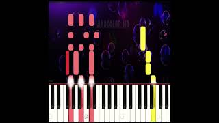 Todo lo sabe el Señor  Manuel Bonilla  Piano Cover  Tutorial  Karaoke shorts [upl. by Goran658]