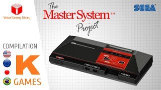 The Master System Project  Compilation K  All SMS Games USEUJPBR [upl. by Dahsraf]