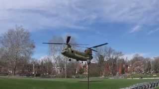 Chinook Landing at Millersville University 2015 [upl. by Assilla]