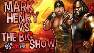 WWE 2K14 Mark Henry Vs The Big Show [upl. by Reginald]