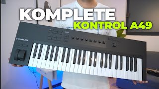 🎹 KOMPLETE KONTROL A49 ¡REVIEW NativeInstruments [upl. by Nera724]