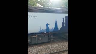 Scotrail 4 car HST Class 43141 arriving at Broughty Ferry station operating 1T46 to Glasgow QS [upl. by Llireva267]