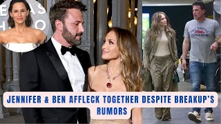 JENNIFER amp BEN AFFLECK TOGETHER DESPITE BREAKUPS RUMORS [upl. by Noleta]