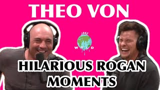 JRE FUNNIEST Theo Von Moments V2 [upl. by Htebsle]