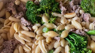 Italian Sausage amp Cavatelli Pasta with broccoli ampTomatoes short yummy 😋 [upl. by Soraya]