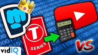 PewDiePie Vs TSeries By the Numbers 🔎📈📊 10 Facts [upl. by Herbert746]