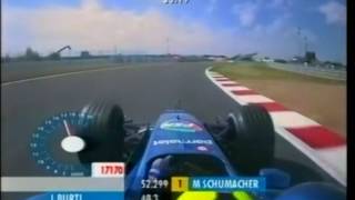 F1 MagnyCours 2001  Luciano Burti Onboard [upl. by Ahsot]