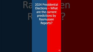 Can Rasmussen Reports predict the US presidential election results correctly shorts [upl. by Snook]