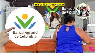 Banco Agrario Da Respuesta sobre Renta Ciudadana Devolución Iva Septiembre Octubre 2024 [upl. by Marriott]