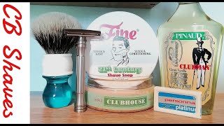 Fine Accoutrements  ClubhouseBlackland DartPinaud Clubman Classic AftershavePersona Platinum [upl. by Priest315]