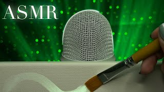 ASMR Mic Brushing amp Rubbing Tracing Scratching Whispering Hand Sounds And More [upl. by Eentihw]