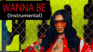 GloRilla  Wanna Be Feat Megan Thee Stallion Official Instrumental [upl. by Nowaj]