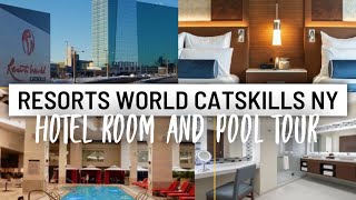 Resorts World NY New York Casino hotel Resort tour Catskills [upl. by Reyna]