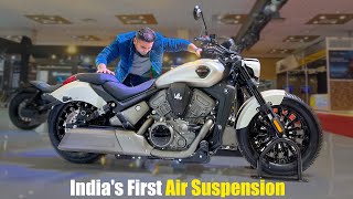 Indias First Air Suspension Motorcycle With A 500cc Engine Benda BD 500 full details [upl. by Satterlee]