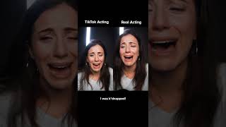 Overacting VS being truthful actingchallenge [upl. by Abbott]