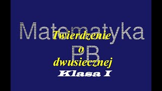 Nowa Era klasa 1 zad3 strona 281 rozdział 6 Twierdzenie o dwusiecznej [upl. by Tham680]