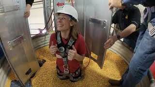 Farm Safety A Rescue Simulation from Grain Engulfment [upl. by Orling]