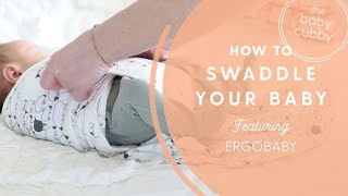 Ergobaby Original Swaddle for Your Infant  DEMO Video [upl. by Joanne]