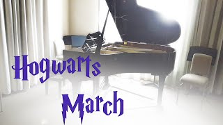 Hogwarts March  Harry Potter  Piano Cover [upl. by Naanac]