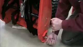 How to Raise a Scraper Bar on a Snow Thrower [upl. by Japeth]