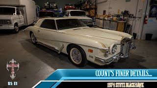 Counts Finer Details 1974 Stutz Blackhawk S1E1 [upl. by Renckens451]