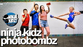 Ninja Kidz vs Ninja Kidz Photobomb Challenge [upl. by Noillid]