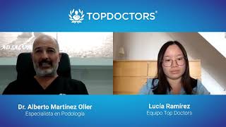 ¿Para qué sirven las plantillas ortopédicas  Entrevista a Alberto Martínez Oller  Top Doctors [upl. by Milzie596]