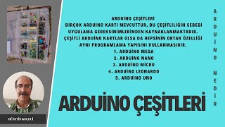 ARDUİNO NEDİR VE ÇEŞİTLERİ Arduino Nedir Çeşitleri [upl. by Bertolde]