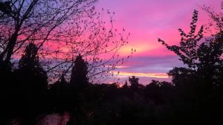 Kensington Gardens Sunset Sky [upl. by Esilrahc676]