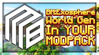 How To Get BMExosphere World Generation IN YOUR MODPACK Stratospherical Expansion [upl. by Colbert]